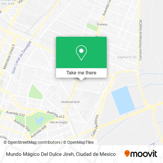 Mapa de Mundo Mágico Del Dulce Jireh