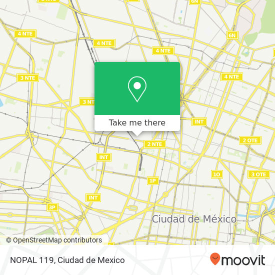 NOPAL 119 map