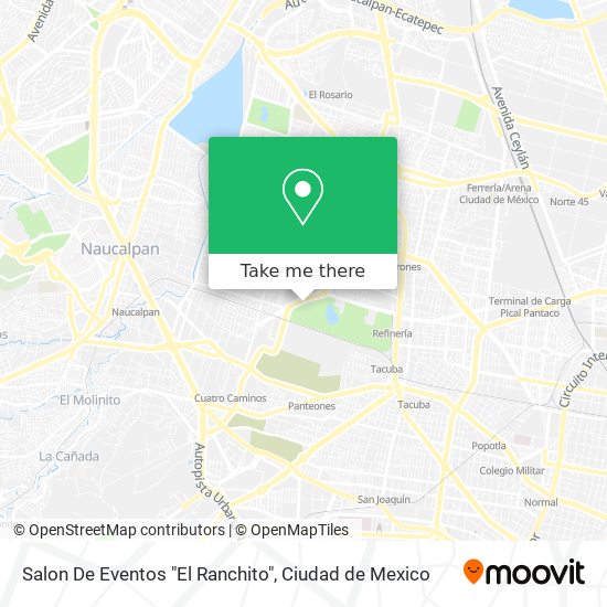 Salon De Eventos "El Ranchito" map