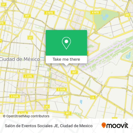 Salón de Eventos Sociales JE map