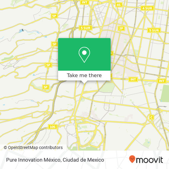 Pure Innovation México map