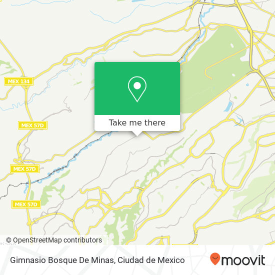 Gimnasio Bosque De Minas map