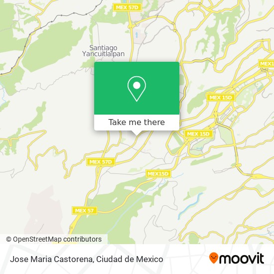 Jose Maria Castorena map