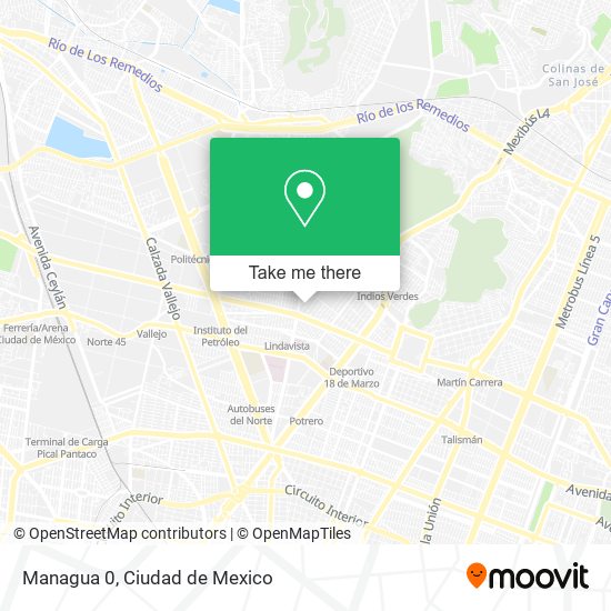Managua  0 map