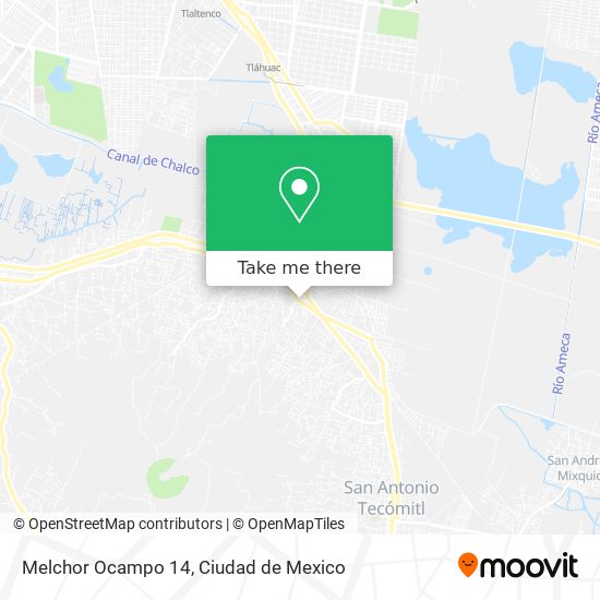 Melchor Ocampo  14 map