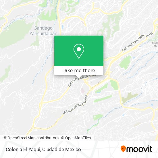 Colonia El Yaqui map