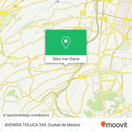 AVENIDA TOLUCA   349 map