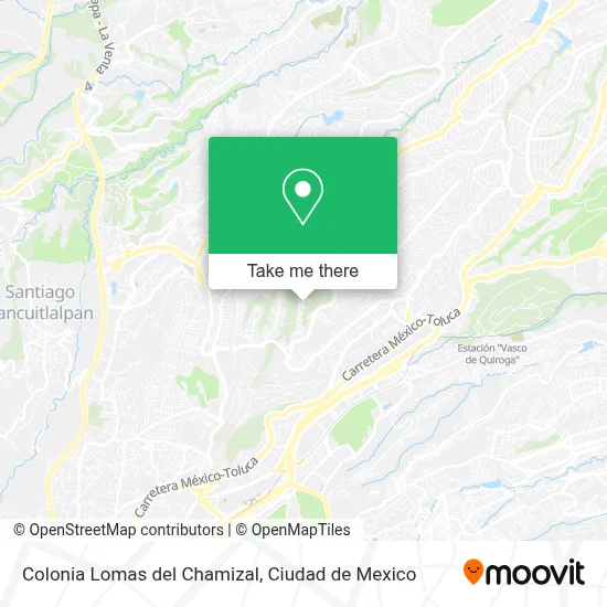 Colonia Lomas del Chamizal map