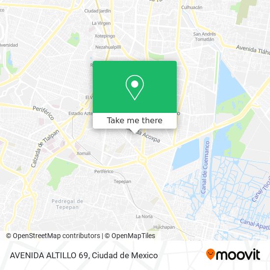 AVENIDA ALTILLO   69 map