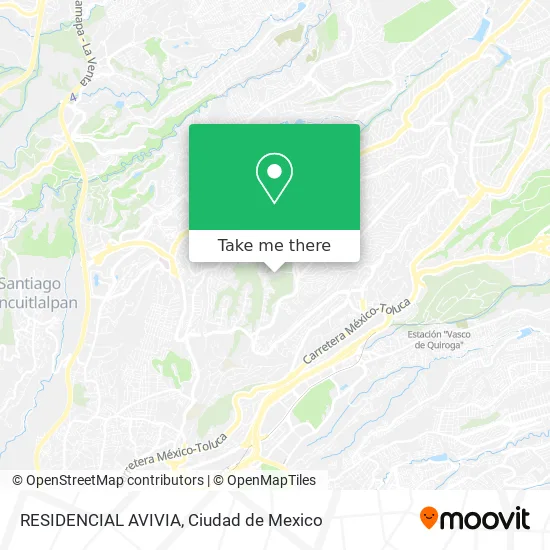 RESIDENCIAL AVIVIA map