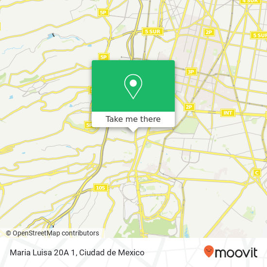 Maria Luisa 20A 1 map