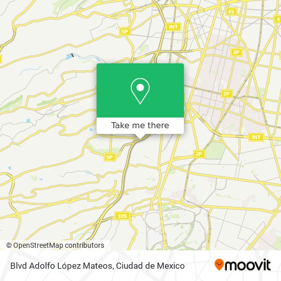 Blvd  Adolfo López Mateos map