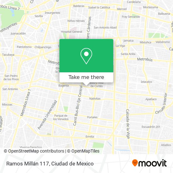 Mapa de Ramos Millán  117