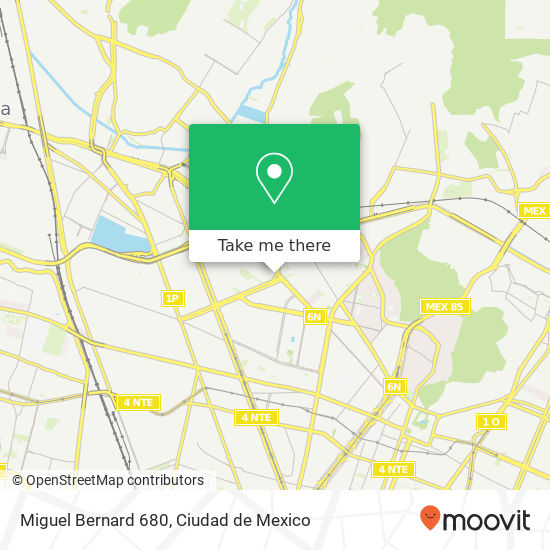 Miguel Bernard 680 map