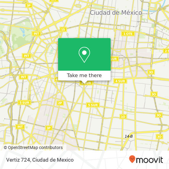 Mapa de Vertiz 724