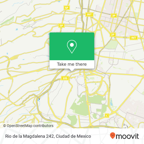 Mapa de Rio de la Magdalena 242