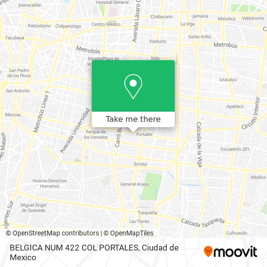 Mapa de BELGICA NUM  422 COL PORTALES