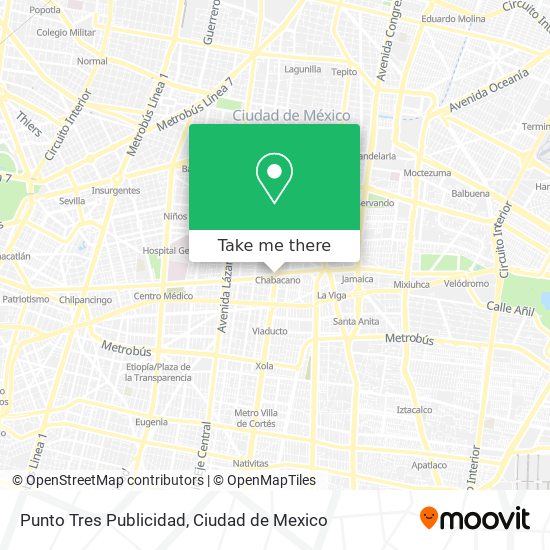 Punto Tres Publicidad map