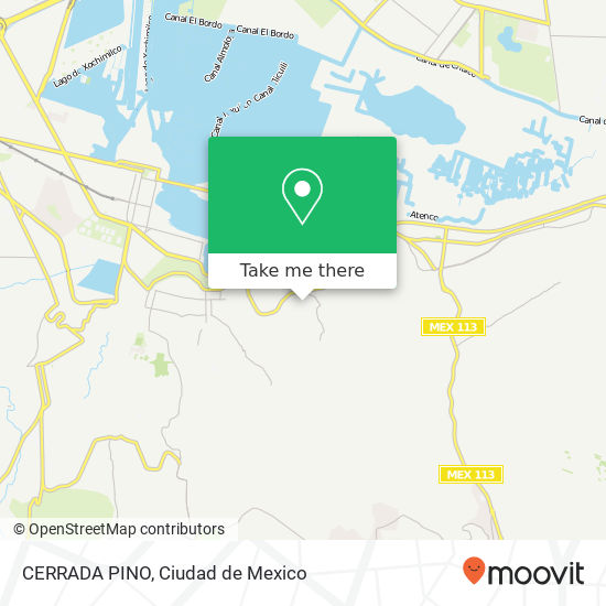 CERRADA PINO map