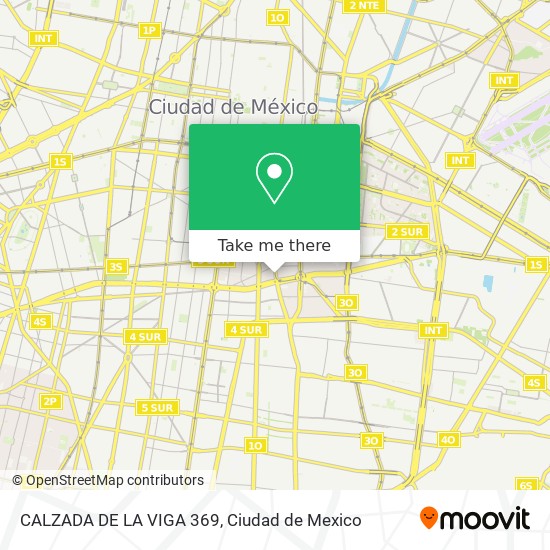 CALZADA DE LA VIGA 369 map