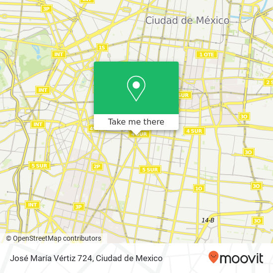 Mapa de José María Vértiz 724