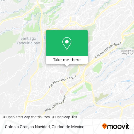 Colonia Granjas Navidad map