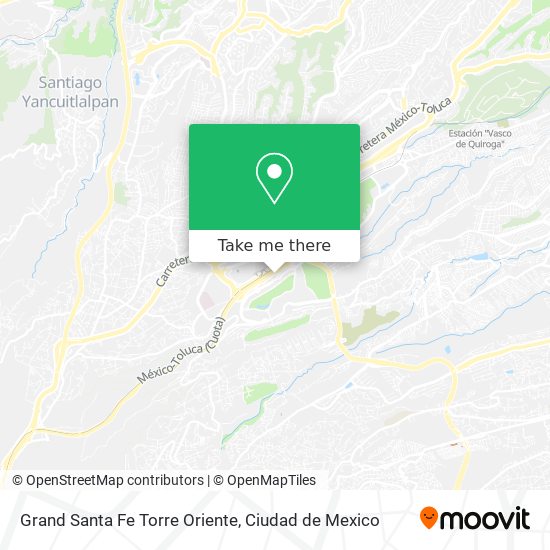 Mapa de Grand Santa Fe Torre Oriente