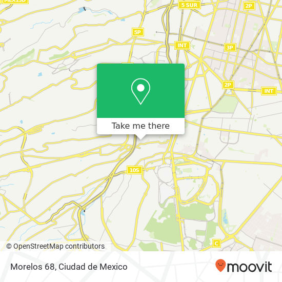 Morelos  68 map