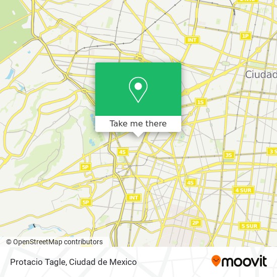 Protacio Tagle map