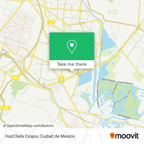 HazChela Coapa map