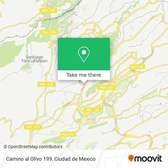 Camino al Olivo 199 map
