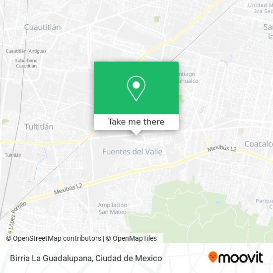 Birria La Guadalupana map