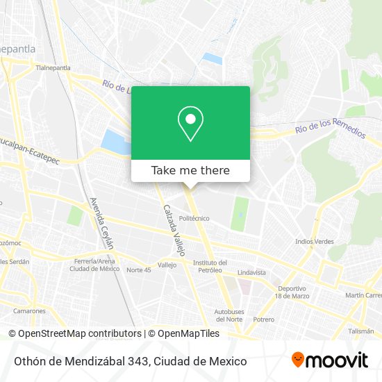 Othón de Mendizábal  343 map