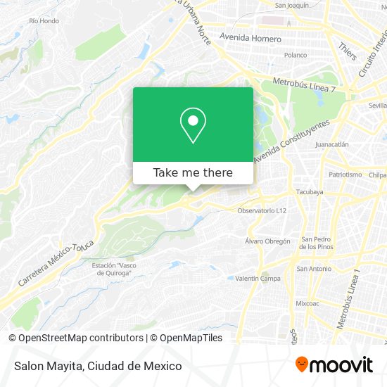 Mapa de Salon Mayita