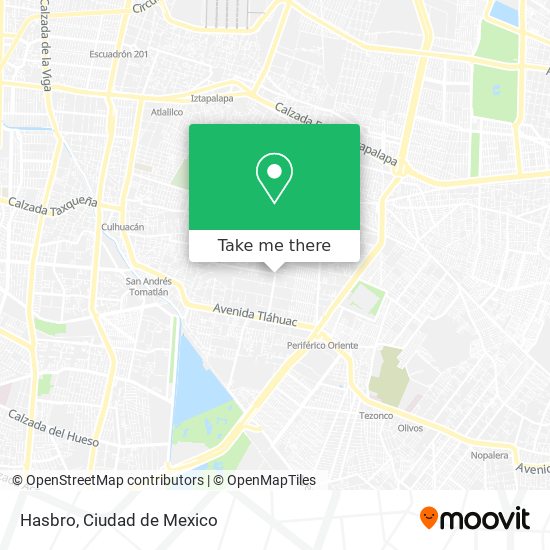 Mapa de Hasbro