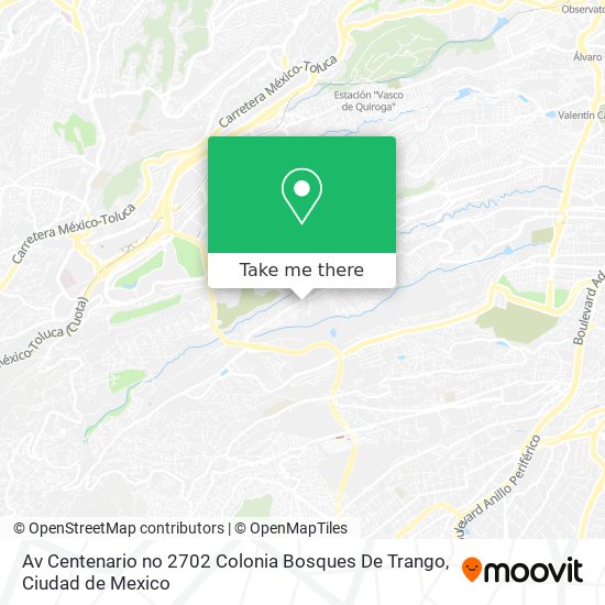 Av  Centenario no  2702  Colonia Bosques De Trango map