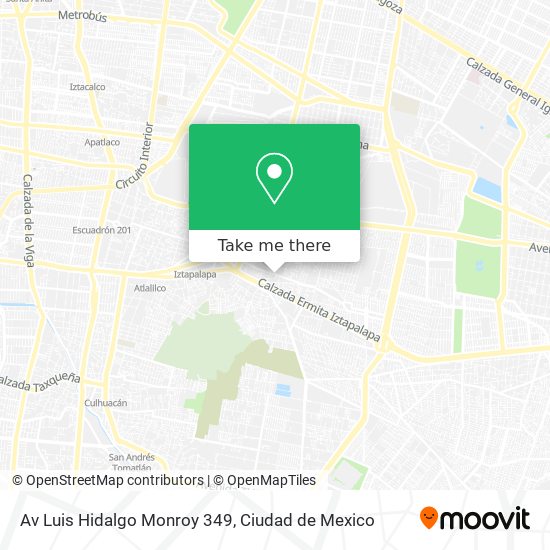 Av  Luis Hidalgo Monroy 349 map