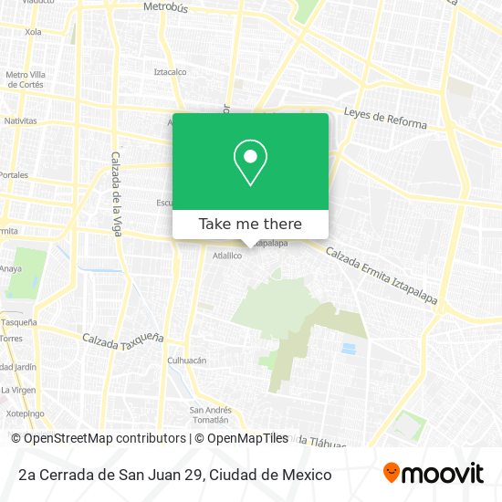 2a Cerrada de San Juan 29 map