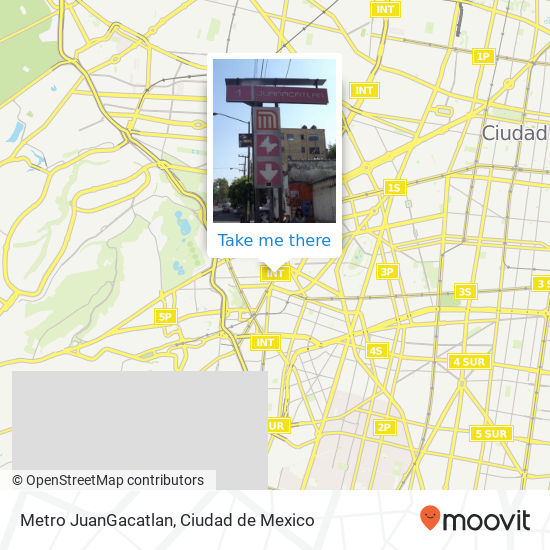 Metro JuanGacatlan map