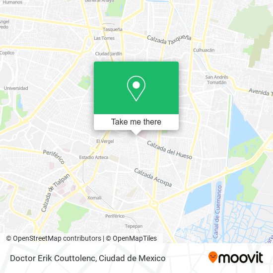 Mapa de Doctor Erik Couttolenc