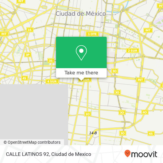 Mapa de CALLE LATINOS 92