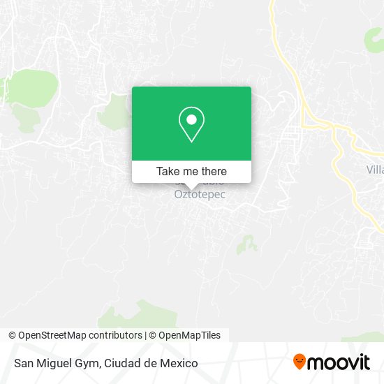 San Miguel Gym map