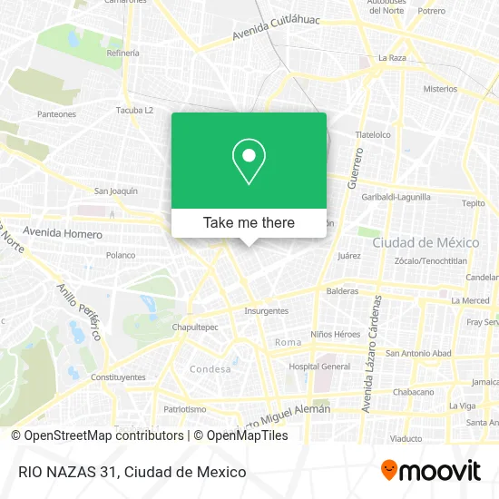 RIO NAZAS 31 map