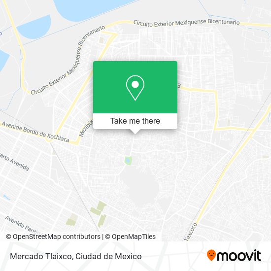 Mercado Tlaixco map