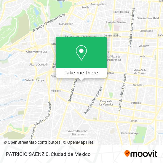 PATRICIO SAENZ  0 map