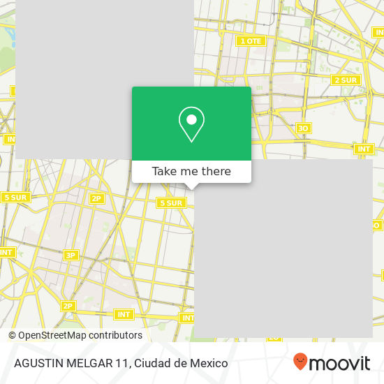 AGUSTIN MELGAR 11 map