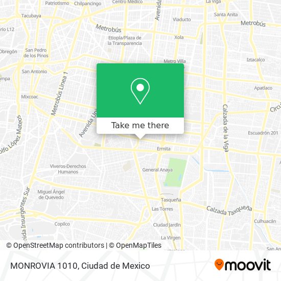 MONROVIA 1010 map