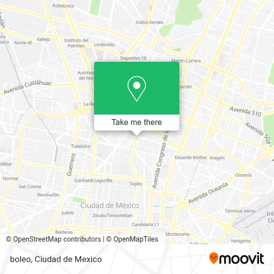 boleo map
