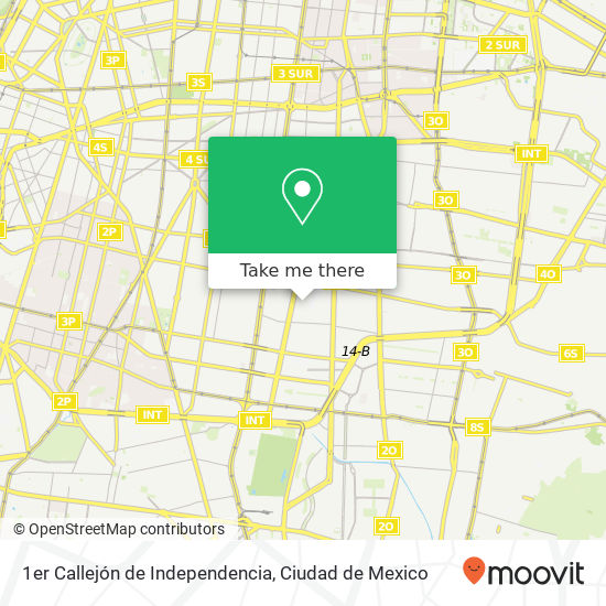 1er Callejón de Independencia map