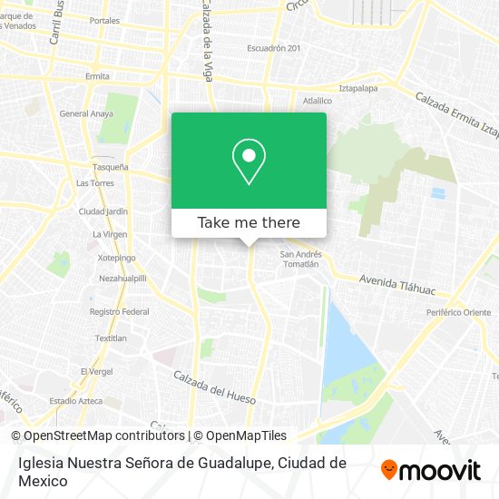 Iglesia Nuestra Señora de Guadalupe map